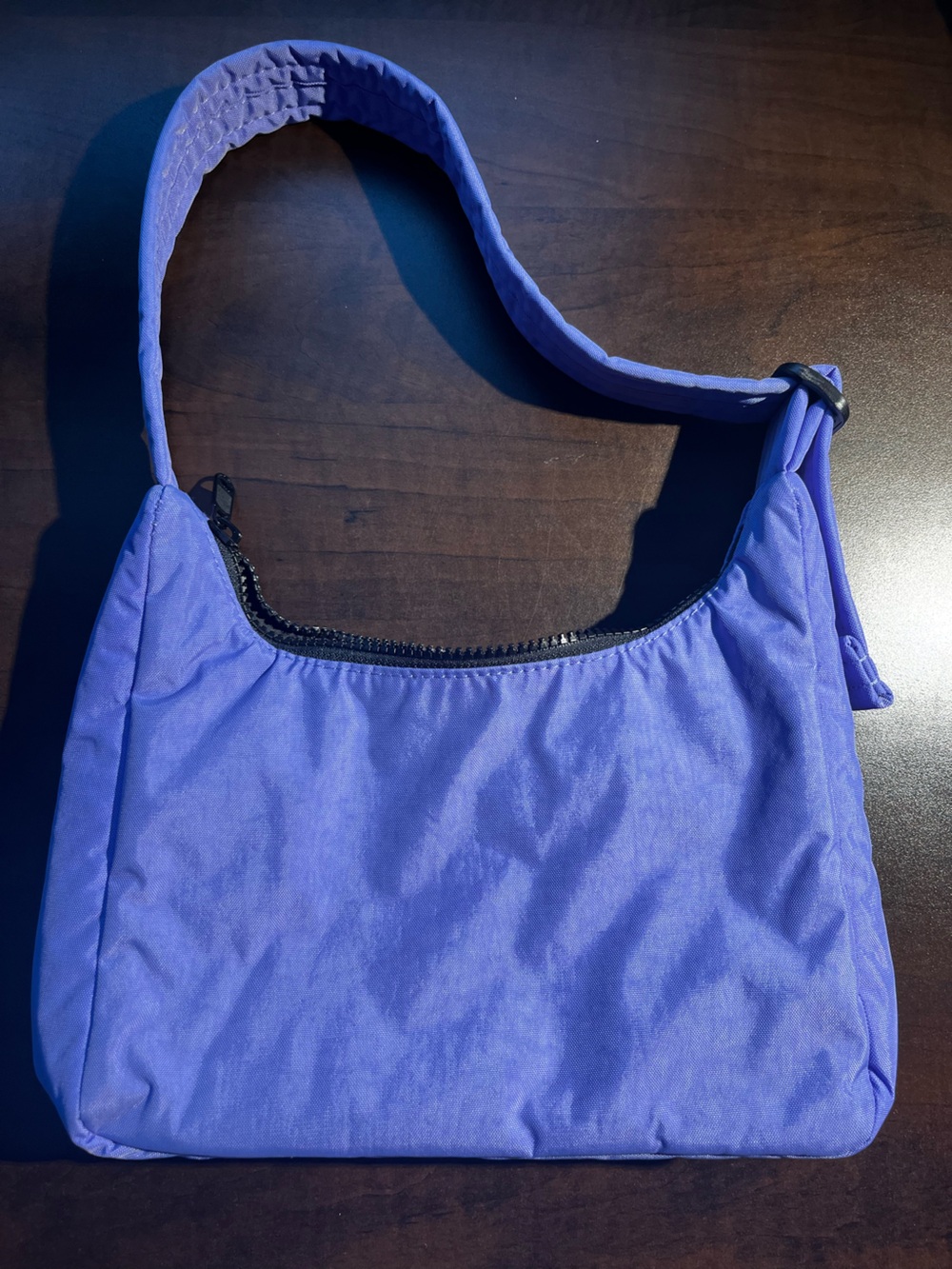 Baggu Mini Nylon Shoulder Bag in Purple